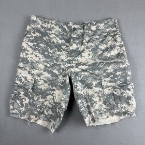 NATO Cargo Shorts Cutoff Digital Desert CAMO Military Issue 38 Waist